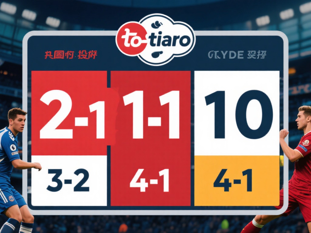 在很多足球赛事中，2-1、1-1&nbsp;和&nbsp;1-0&nbsp;等比